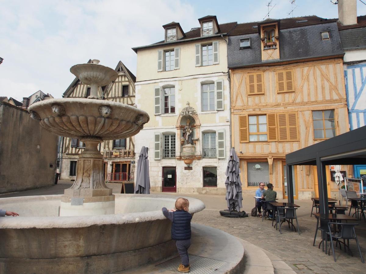 Ferienwohnung Le Mont Brenn Auxerre Exterior foto