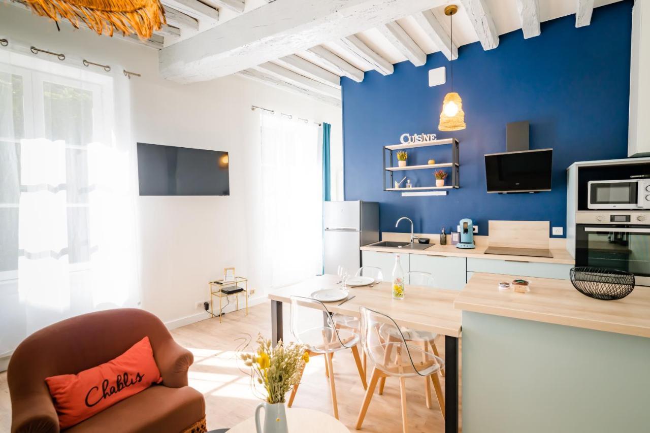 Ferienwohnung Le Mont Brenn Auxerre Exterior foto